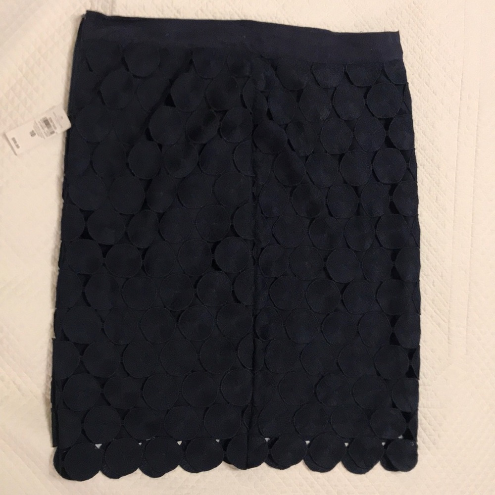 🦋 ANN TAYLOR  Factory lined Navy Shirt. Size 10